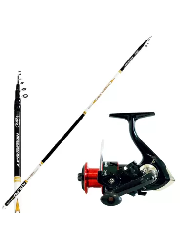 Combo for Trout Fishing in Lake Rod and Reel Kolpo