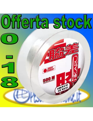 stock - Hikaru 500 Mt 0.18-Pescaloccasione