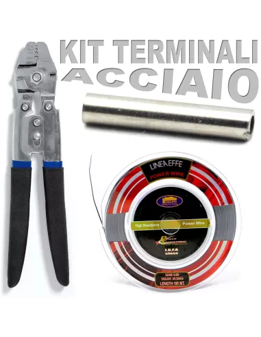 Kit terminali in acciaio-Pescaloccasione