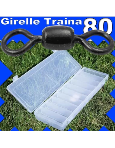 Kit 80 girelle traina a barilotto-Pescaloccasione