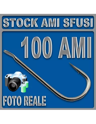 Stock ami 100 hooks