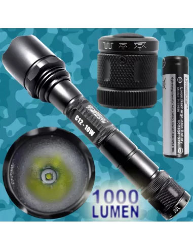 1000 lumen Led flashlight Cree-Behe