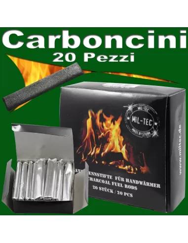 20 Carboncini per scaldamani-Pescaloccasione