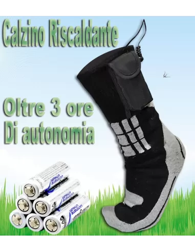 Calza riscaldante a batteria Caccia mondeox