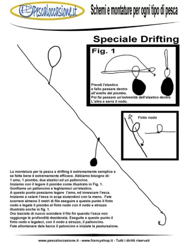 Drift fishing frame