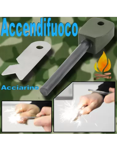 Pietra focaia acciarino-Pescaloccasione