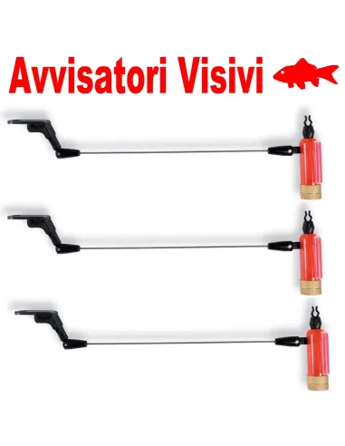 Kit avvisatori visivi CarpFishing-Pescaloccasione