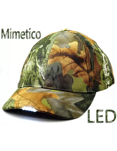 Peaked CAP and LED