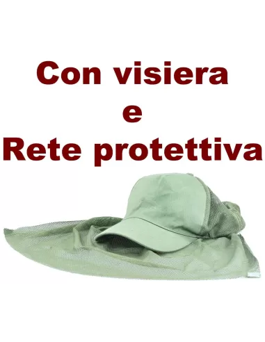 Cappello con rete-Pescaloccasione