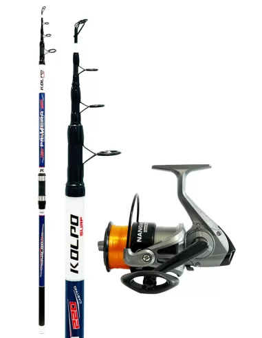 Complete Surfcasting Fishing Kit 220gr 420mt Rod + Reel with Line