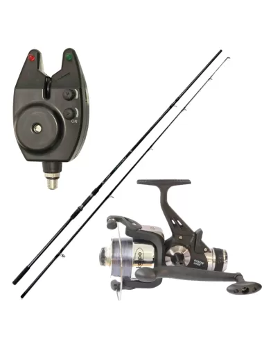 kit Carpfishing Canna Mulinello e Avvisatore