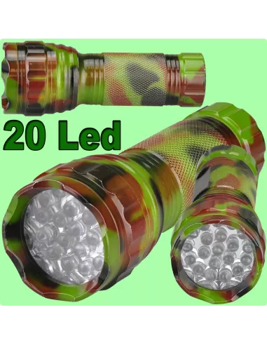 20 Led flashlight camouflage