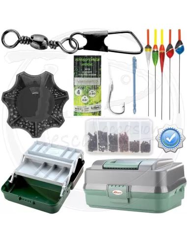 Kit accessori pesca a galleggiante-Pescaloccasione