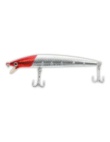 Lineaeffe Crystal Minnow Artificial Spinning Train Coastal Red Head