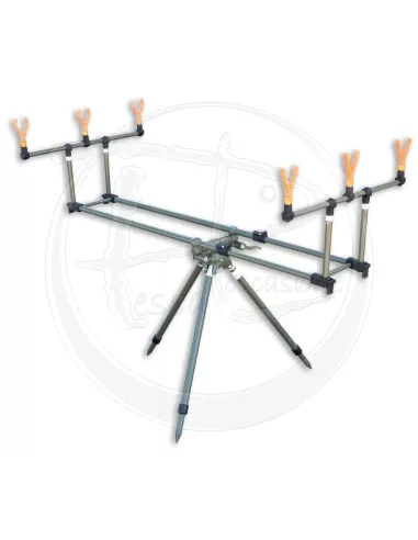 Rod Pod basculante 3 canne-Pescaloccasione