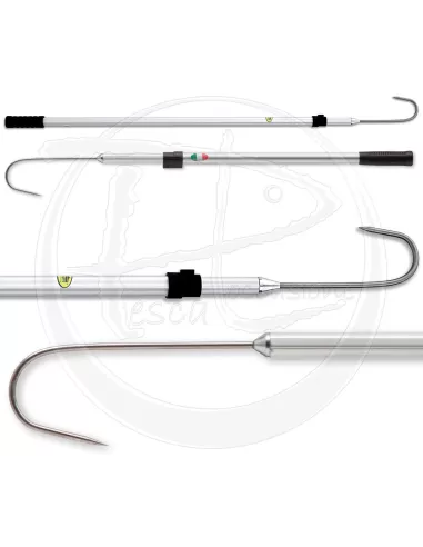 Raffio telescopico alluminio-Pescaloccasione