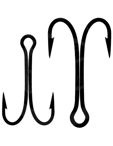 Double hook with ring