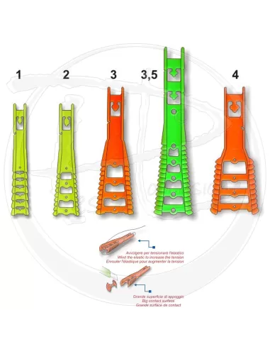 Stonfo Elastic ladder