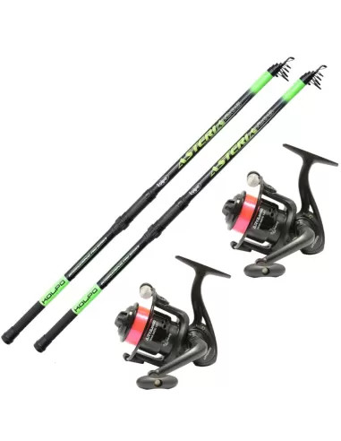 Combo Fishing Bottom Port Cliff Lake 2 Reeds 2 Reels