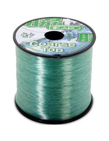 Hikaru Coarse Top Filo da Pesca Verde 1900 mt