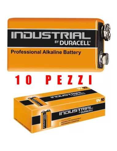 10 9 volt Batteries duracel