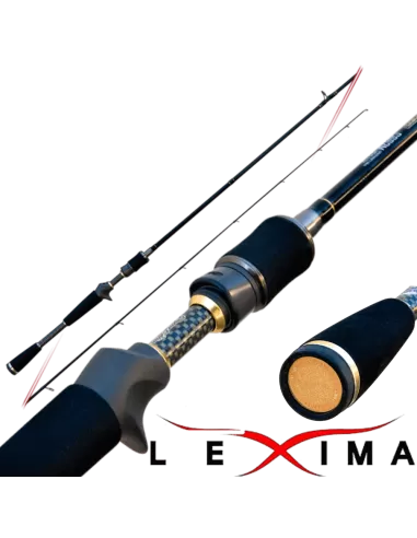 Lexima Canna Da Pesca Baitcasting in Carbonio-Pescaloccasione