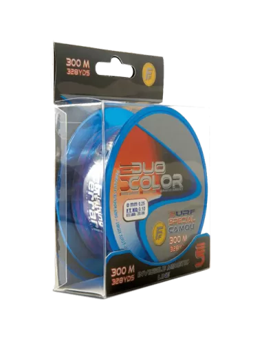 Filo da Pesca Duo Color 300 Metri Speciale Surf Casting-Pescaloccasione