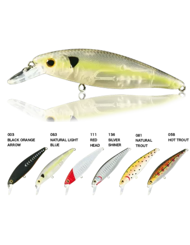 Nomura Live Minnow 8 Centimetri Azione Affondante Speciale Trote-Pescaloccasione