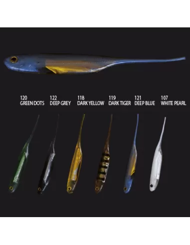 Nomura 7.5 Cm Super Soft 3D Minnow Quin Pulse