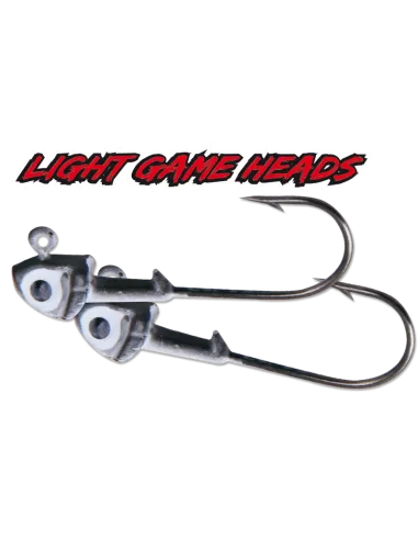 Nomura Light Game Fishing Silicone Heads With Jig Heads