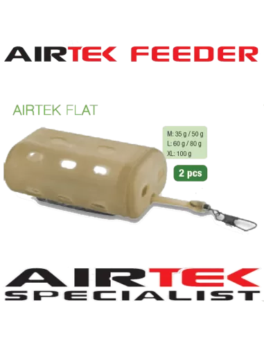 Airtek Flat Worms 2 Closed Dish Feeder Trebuchet Pieces