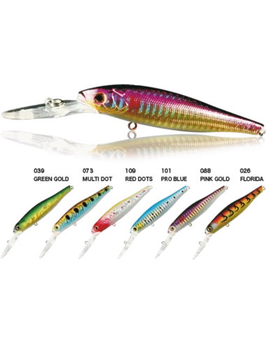 Artificial Floating 9 Cm Deep Minnow Jack Nomura