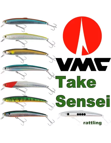 Offerta 7 Artificiali da Pesca a Spinning e Traina Take 12 e 14 cm-Pescaloccasione