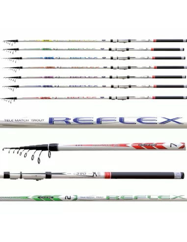 Lineaeffe Lake Trout Rod Carbon Reflex IM8 Shakes Bombarda