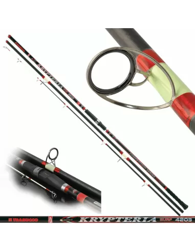 Series of rods Trabucco Krypteria 4.50 m Surfcasting Surf