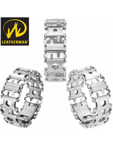 Leatherman Tread Tm Bracciale in Acciaio Multiuso 29 Attrezzi in Uno USA-Pescaloccasione