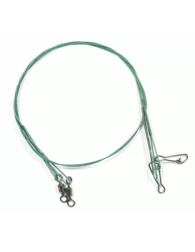 Green Steel cable from bag 2 PCs