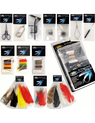 Kit tools and materials for building Flies