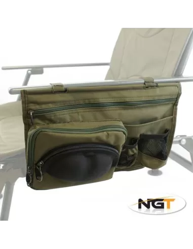 Ngt Bedchair Organiser Tasca Porta Attrezzatura Per Sedia 373-Pescaloccasione