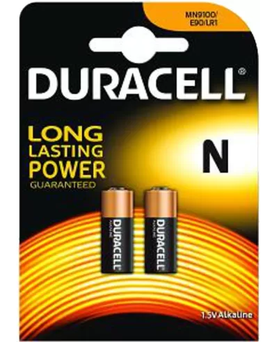 Blister 2 Batteries 1.5 v mn9100 e90/Duracell lr1