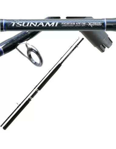 Trabucco Fishing Rod Trolling In 2 Pieces Tsunami Fighter