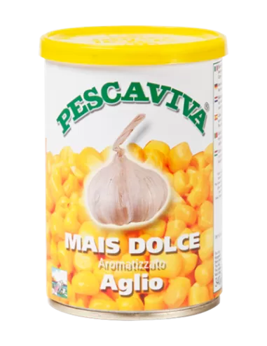 Corn garlic pescaviva