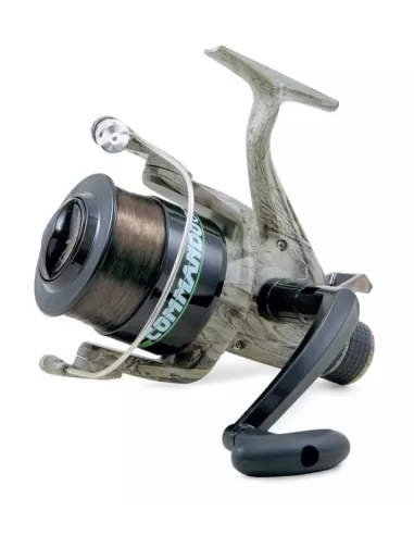 Carpfishing mulinello Free Spool System Commando Con Filo-Pescaloccasione