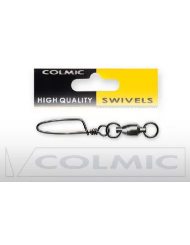 Colmic Snap Swivels Anti opening and Bearing