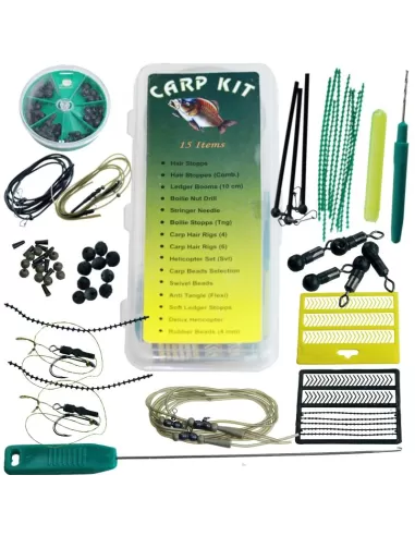 Kolpo Carp kit 15 PCs in hard case