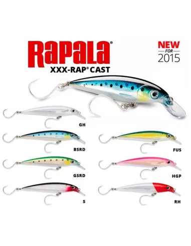 Rapala 3 x-Rap Cast 12 cm