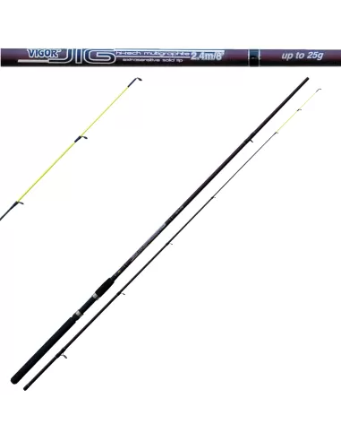 Lineaeffe Vigor Jig Canna da Pesca Extra Sensitive Solid Tip