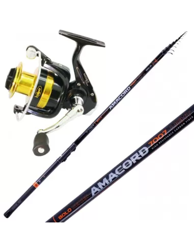 Kit Pesca Bolognese Canna Amacord Mulinello Most-Pescaloccasione