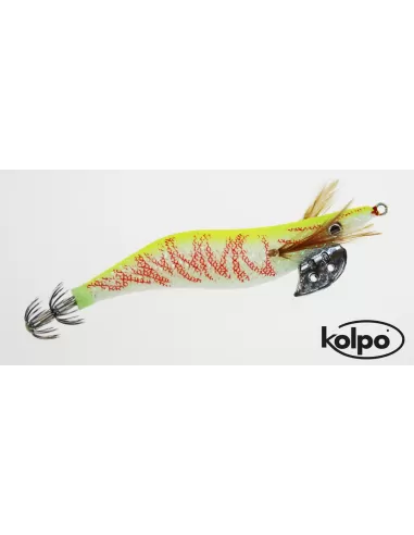 Squid squid jigs Glow 64 Kolpo