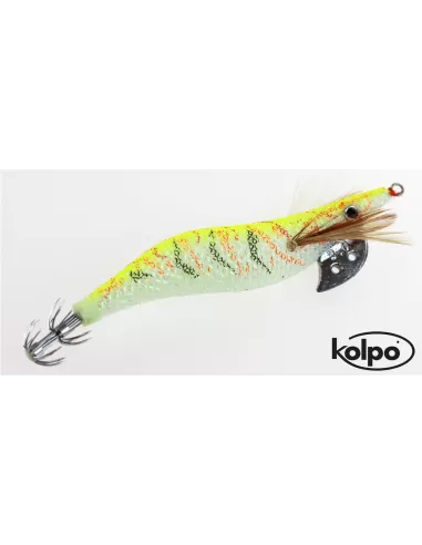 Squid squid jigs Glow Kolpo 19